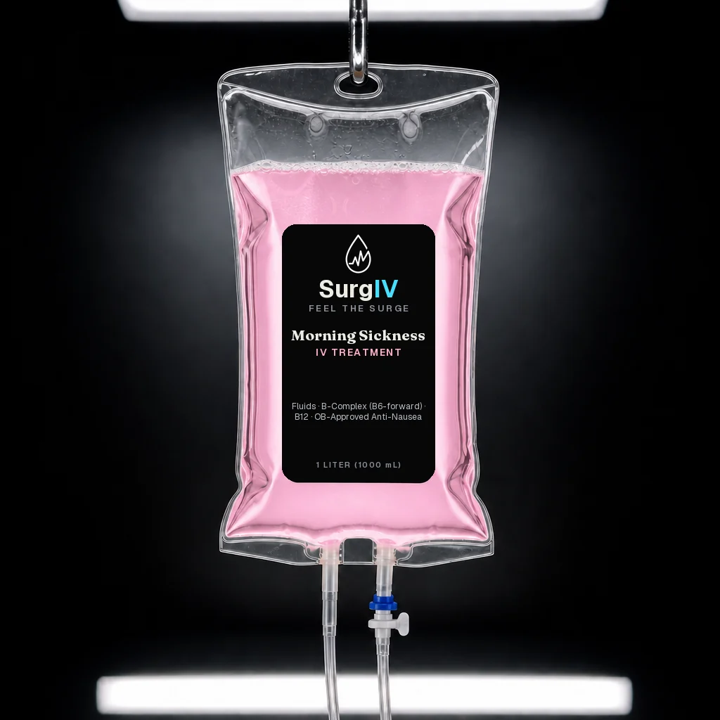 Morning Sickness IV treatment bag