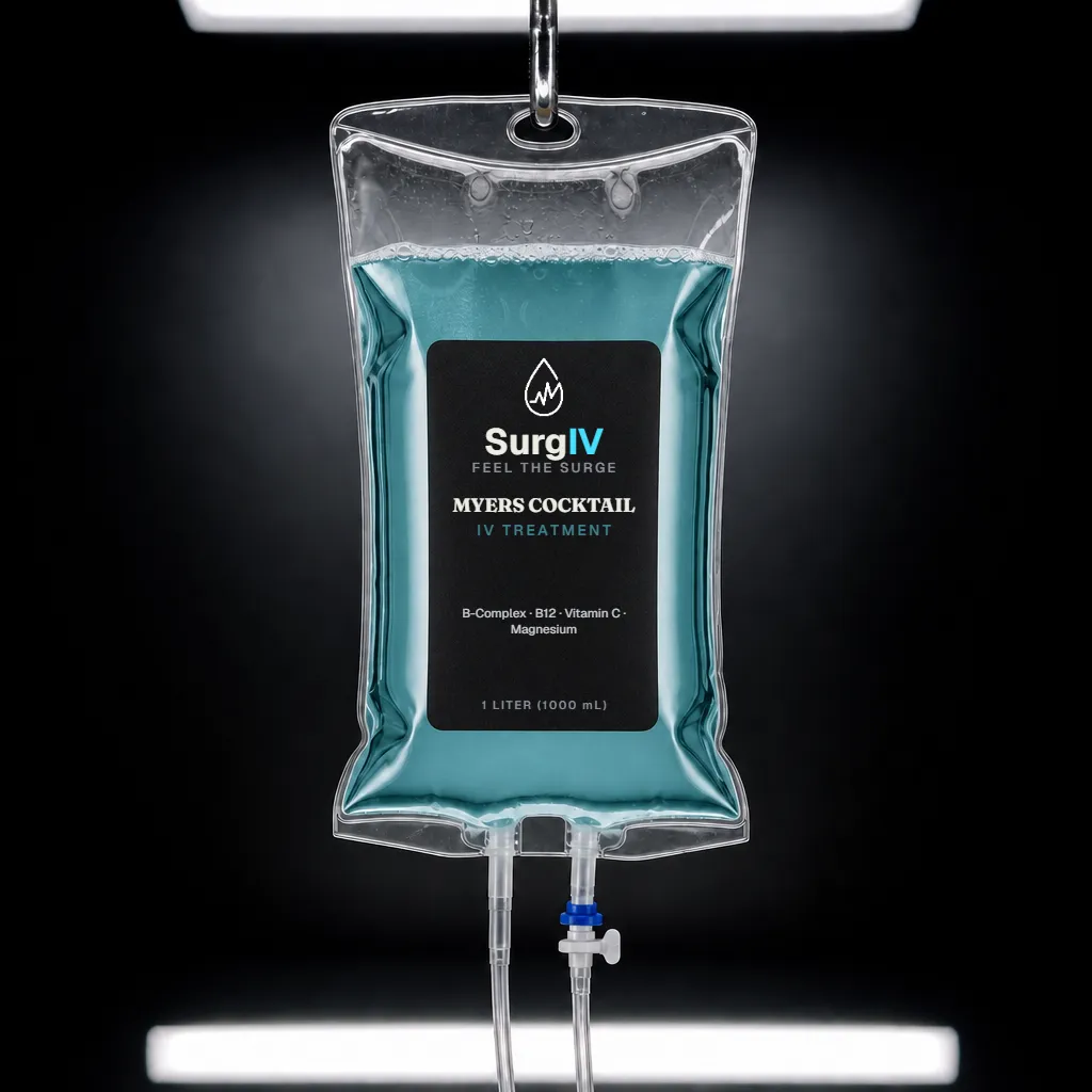 Myers Cocktail IV treatment bag